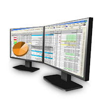 Arbico i5 5570 Dual Display - Quad Core Multimonitor Trader PC